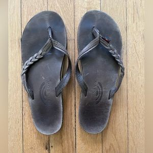 Rainbow Sz 8 Flip Flops